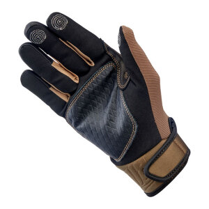 Biltwell Baja gloves chocolate/black Size L