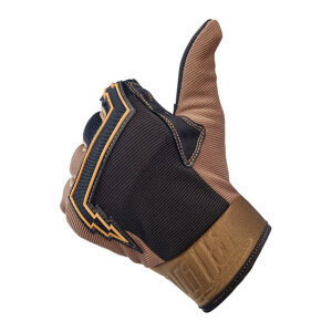 Biltwell Baja gloves chocolate/black Size L