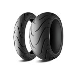 ** Michelin, front tire 120/70 ZR18 Scorcher 11F TL 59W