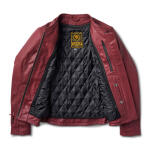 Roland Sands Argonne 74 ladies jacket merlot Size S