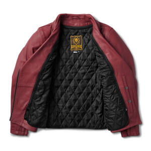 Roland Sands Atherton 74 ladies jacket merlot Size S