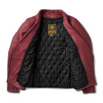 Roland Sands Atherton 74 ladies jacket merlot Size M