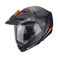Scorpion ADX-2 Camino helmet matte black/silver/orange...