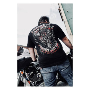 Lethal Threat Forever two Wheels T-shirt black Size XL