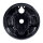Rear hydraulic brake backing plate, black
