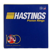 Hastings, 107" M8 chrome piston ring set. STD