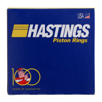 Hastings, 114" M8 chrome piston ring set. STD