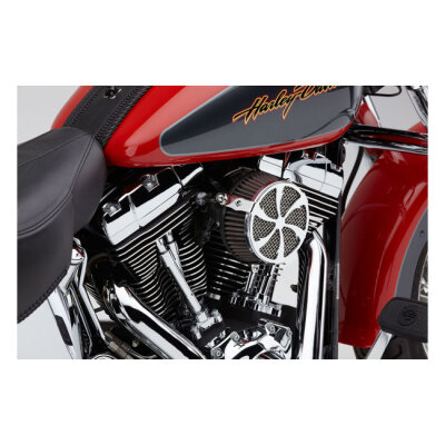 Cobra, naked air cleaner kit. Swept, chrome