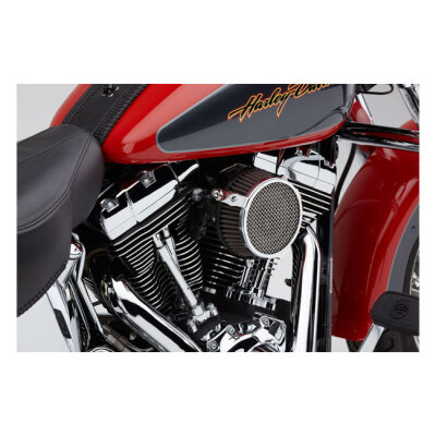 Cobra, Naked air cleaner kit. Plain. Chrome