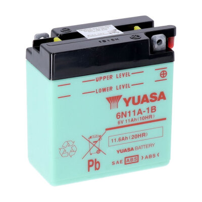 Yuasa, Conventional 6V battery inkl. 7,50 Euro Batteriepfand