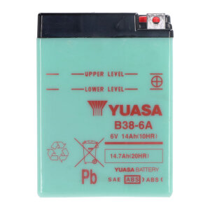 Yuasa, Conventional battery inkl. 7,50 Euro Batteriepfand