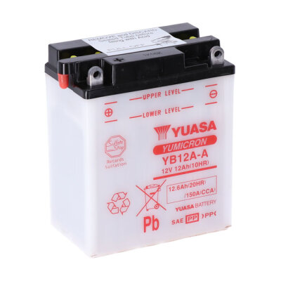 Yuasa, Yumicron battery YB12A-A inkl. 7,50 Euro Batteriepfand