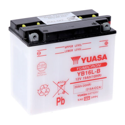 Yuasa, Yumicron battery YB16L-B inkl. 7,50 Euro Batteriepfand