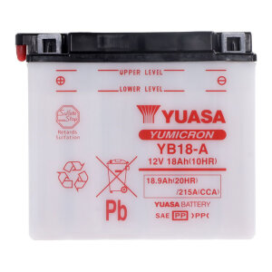 Yuasa, Yumicron battery YB18-A inkl. 7,50 Euro Batteriepfand