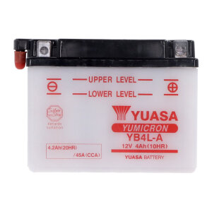 Yuasa, Yumicron battery YB4L-A inkl. 7,50 Euro Batteriepfand