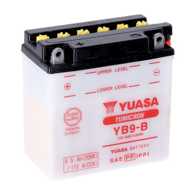 Yuasa, Yumicron battery YB9-B inkl. 7,50 Euro Batteriepfand