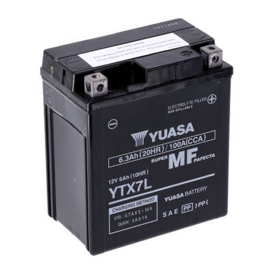 Yuasa, AGM battery, YTX7L-WC inkl. 7,50 Euro Batteriepfand