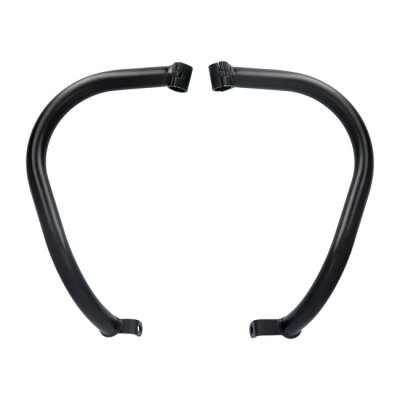 Highway Hawk, 38mm Fat Bar engine guard. Gloss black