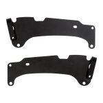 Highway Hawk, saddlebag support kit. Chrome