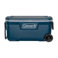 Coleman 100QT Wheeled Xtreme cooler blue Size ca. 92 x 45...