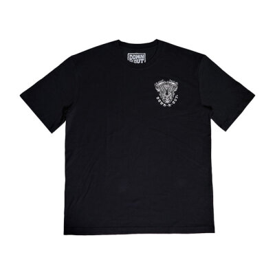 Down-n-Out Shove it t-shirt black Size S