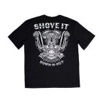 Down-n-Out Shove it t-shirt black Size 2XL