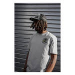 Down-n-Out Life Behind Bars t-shirt grey Size 2XL