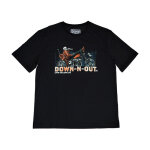 Down-n-Out Safety Second t-shirt black Size L