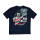 Down-n-Out Big Bore t-shirt navy blue Size 2XL