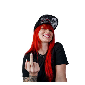 Down-n-Out Bad Example snapback cap grey/black One size fits most