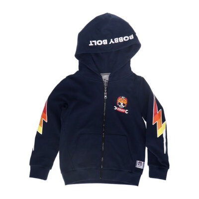Bobby Bolt Lightning Scram zip hoodie Size 158/164