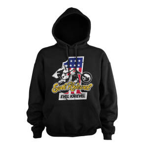 Evel Knievel No. 1 hoodie black Size L