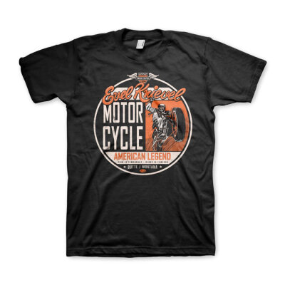 Evel Knievel American Legend T-shirt black Size S