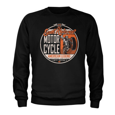 Evel Knievel American Legend sweatshirt black Size L