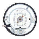 FL speedometer, 48-61 face, green. 2:1 mph