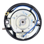 FL speedometer, 48-61 face, green. 1:1 mph