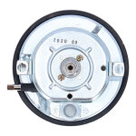 FL speedometer, 46-47 face, silver/black. 2:1 mph