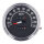 FL speedometer, 74-84 face, black. 2:1 kmh