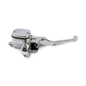 Handlebar master cylinder assy. 11/16" bore. Chrome