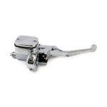 Handlebar master cylinder assy. 11/16" bore. Chrome