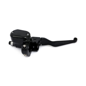 Handlebar master cylinder assembly, 1/2" bore. Black