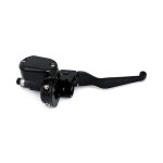 Handlebar master cylinder assembly, 1/2" bore. Black