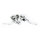 Handlebar control kit chrome 1/2" bore