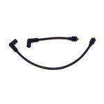 Taylor, 8mm Street Thunder spark plug wire set. Black