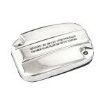 Handlebar master cylinder cover kit, clutch. Chrome