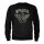 Evel Knievel Motorcycles sweatshirt black Size 2XL