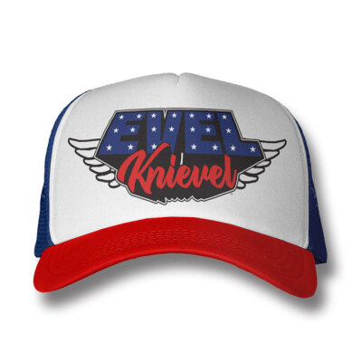 Evel Knievel - American Daredevil Trucker Cap One size fits most