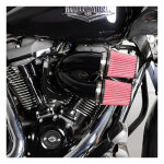 S&S, tuned induction air cleaner kit. Black