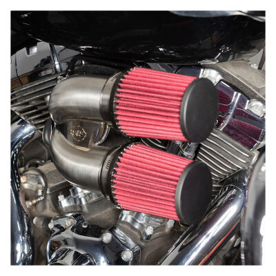S&S, tuned induction air cleaner kit. Stainless