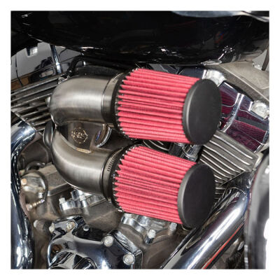 S&S, tuned induction air cleaner kit. Stainless